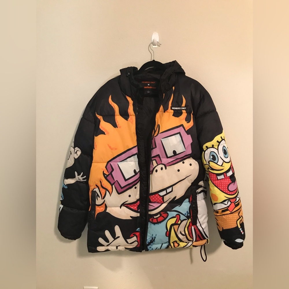 Nickelodeon Members Only hooded jacket
